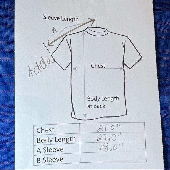 ADIDAS KANSAS JAYHAWKS BASKETBALL POLO JERSEY SIZE MEDIUM - Picture 5 of 5